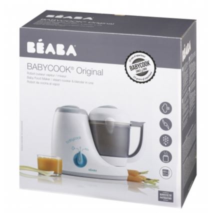 Beaba - Parní vařič s mixérem BABYCOOK ORIGINAL šedá
