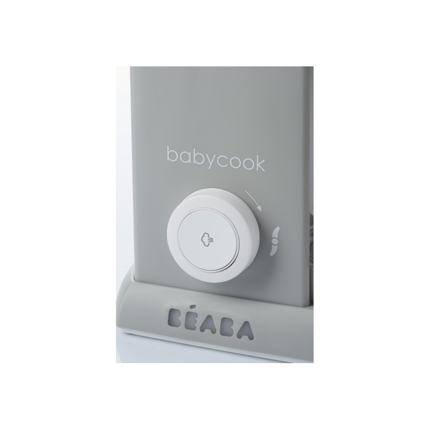 Beaba - Parní vařič s mixérem BABYCOOK šedá