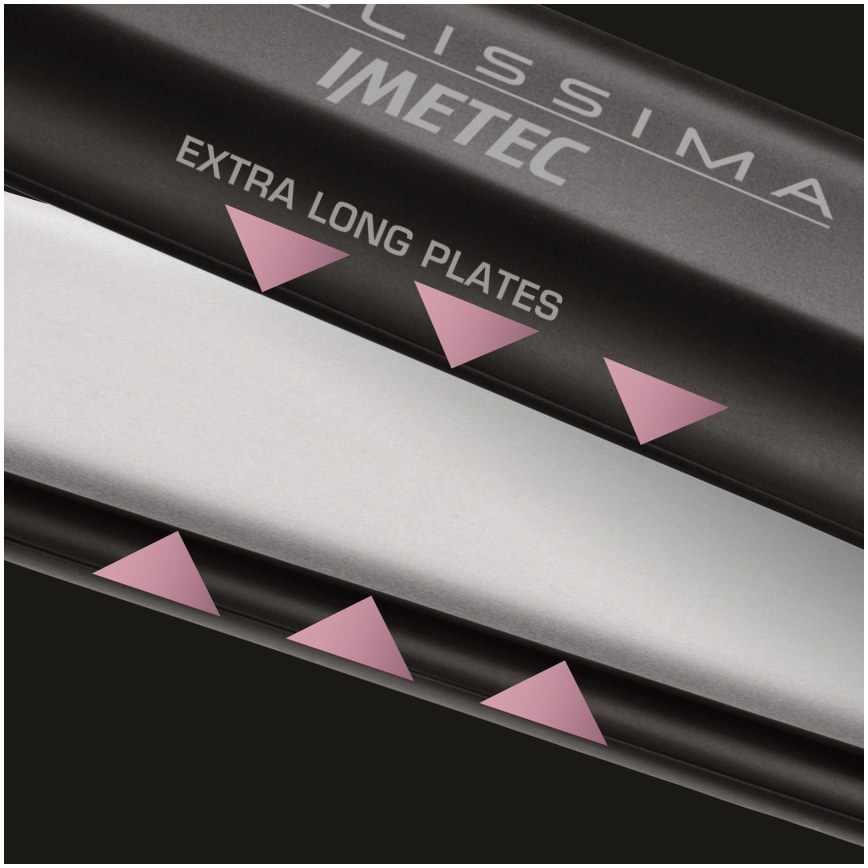 Bellissima 11140 - Žehlička na vlasy 42W/230V černá