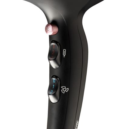 Bellissima 11858 - Fén 2100W/230V černá/růžová