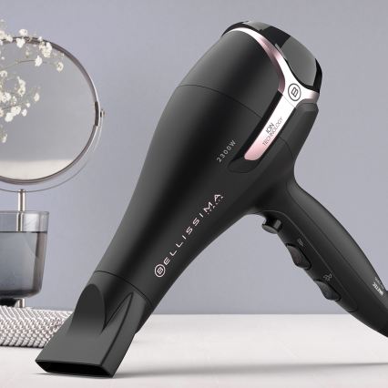 Bellissima 11860 - Fén 2300W/230V černá/růžová