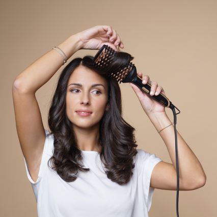 Bellissima 11879 - Horkovzdušný kartáč MAGIC SHINY BRUSH 73W/230V rosegold