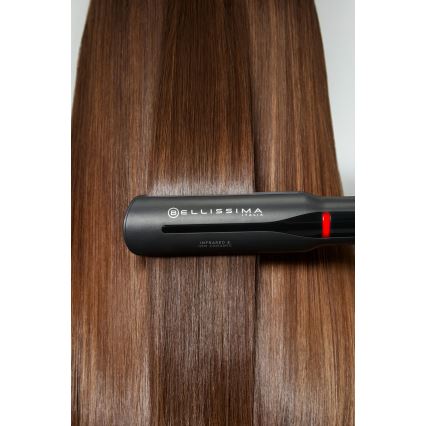 Bellissima 11948 - Žehlička na vlasy s LCD displejem INFRARED 60W/230V černá