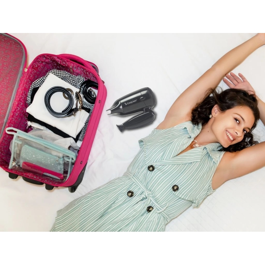 Beper - Cestovní fén 1200W/230V