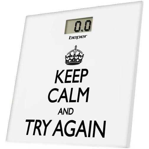 Beper - Digitální osobní váha s LCD displejem 1xCR2032