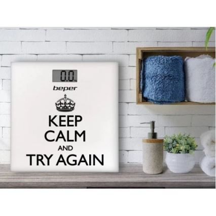 Beper - Digitální osobní váha s LCD displejem 1xCR2032