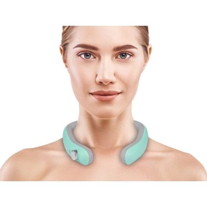 Beper - Nabíjecí masážní přístroj krku EMS 5V/900 mAh mintová