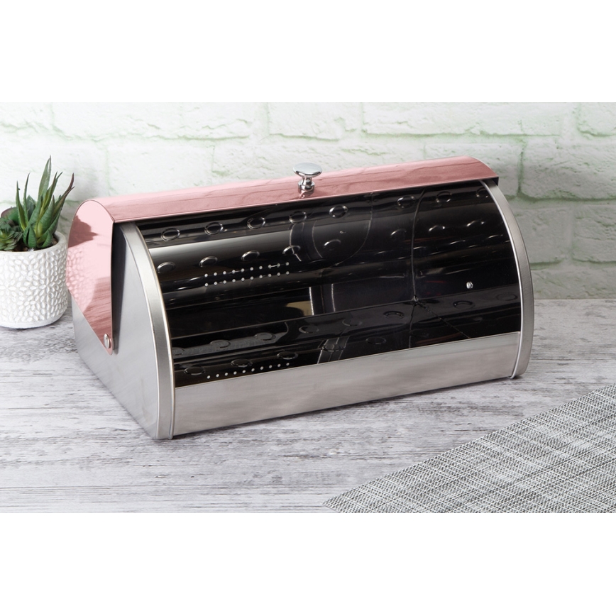 BerlingerHaus - Chlebník nerez/rose gold