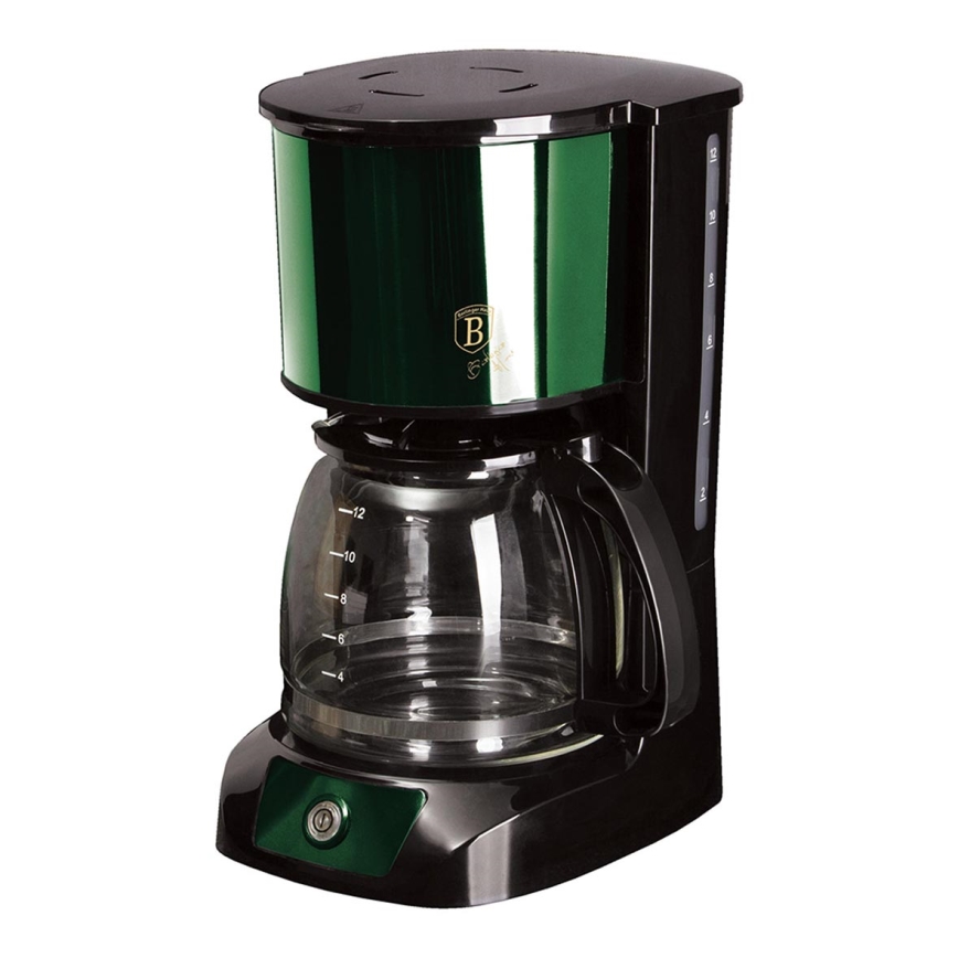 BerlingerHaus - Kávovar 1,5 l s odkápáváním a uchováním teploty 800W/230V zelená