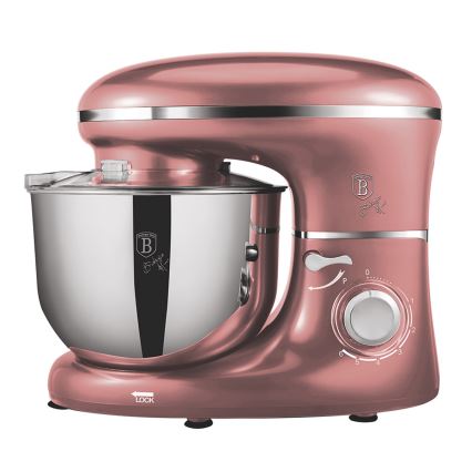 BerlingerHaus - Kuchyňský robot s nerezovou mísou 1300W/230V rose gold