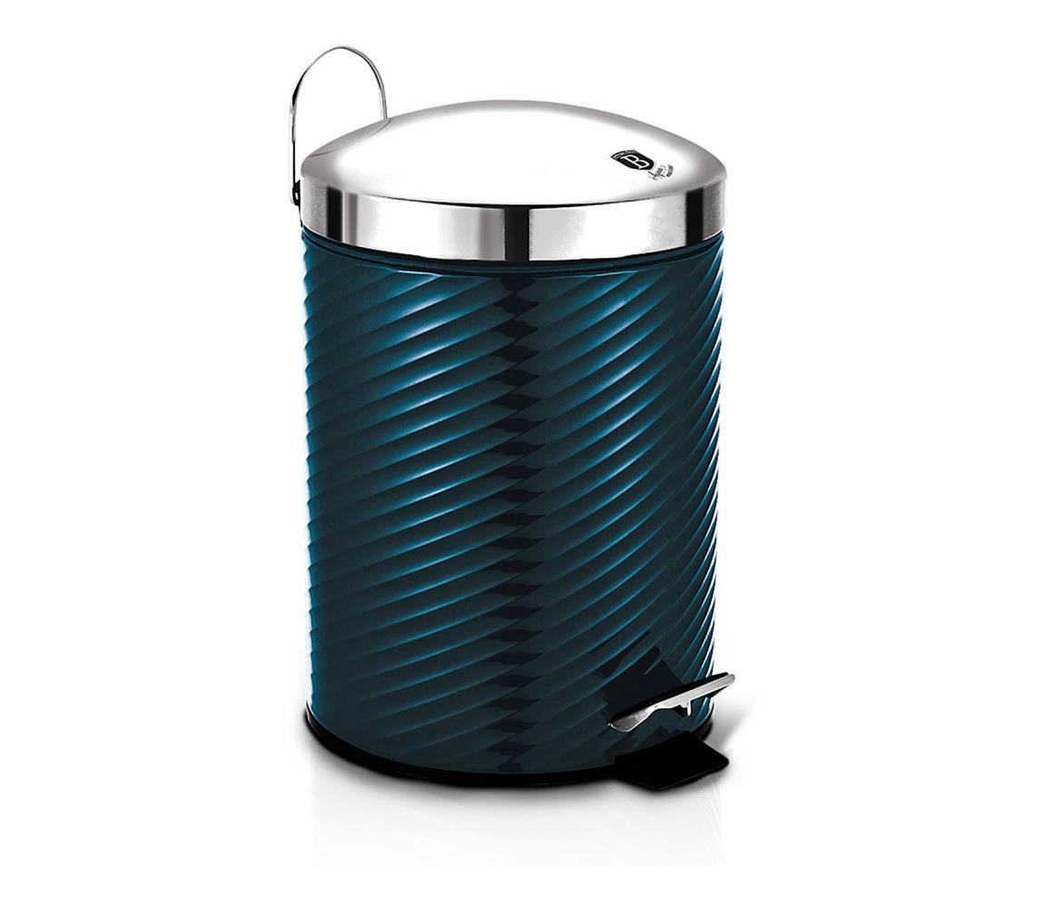 BerlingerHaus BerlingerHaus - Odpadkový koš 12 l modrá/nerez BH0159