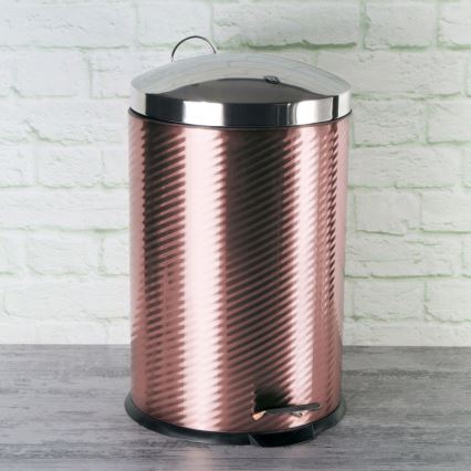 BerlingerHaus - Odpadkový koš 20 l rose gold/nerez