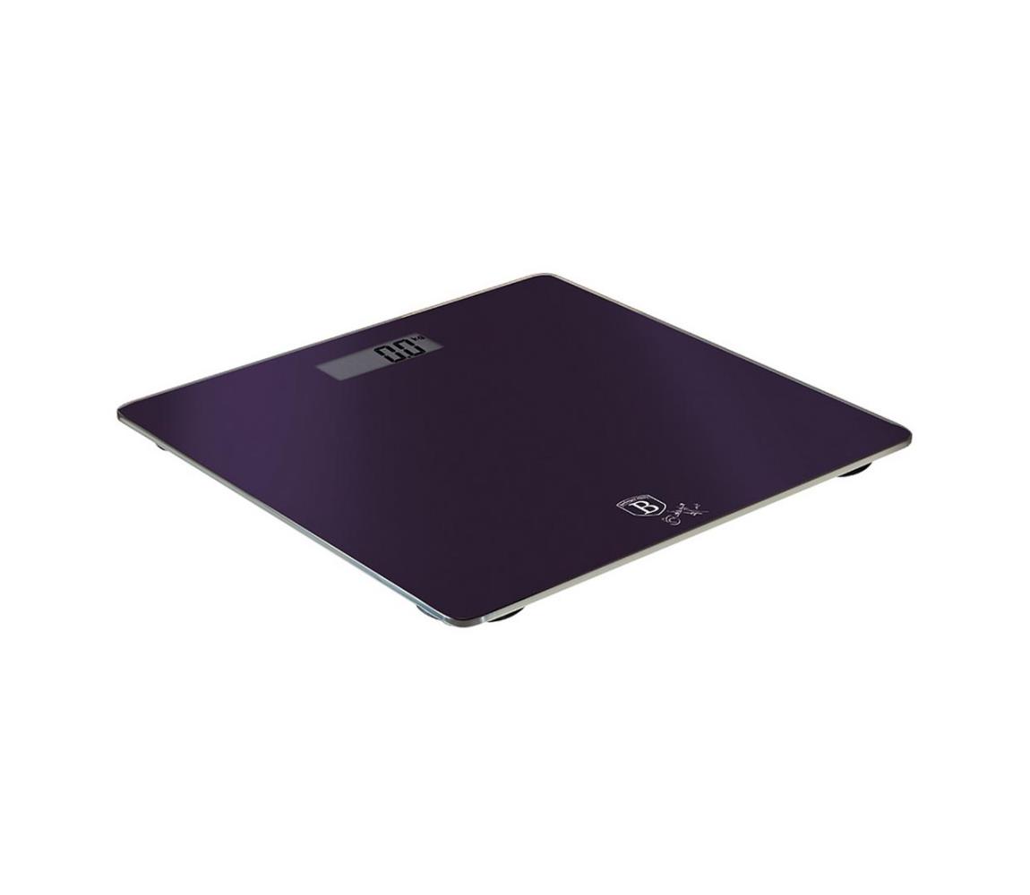 BerlingerHaus BerlingerHaus - Osobní váha s LCD displejem 2xAAA fialová BH0057