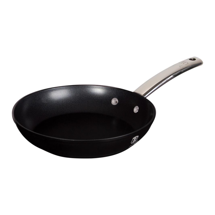 BerlingerHaus - Pánev s mramorovým povrchem 24 cm černá