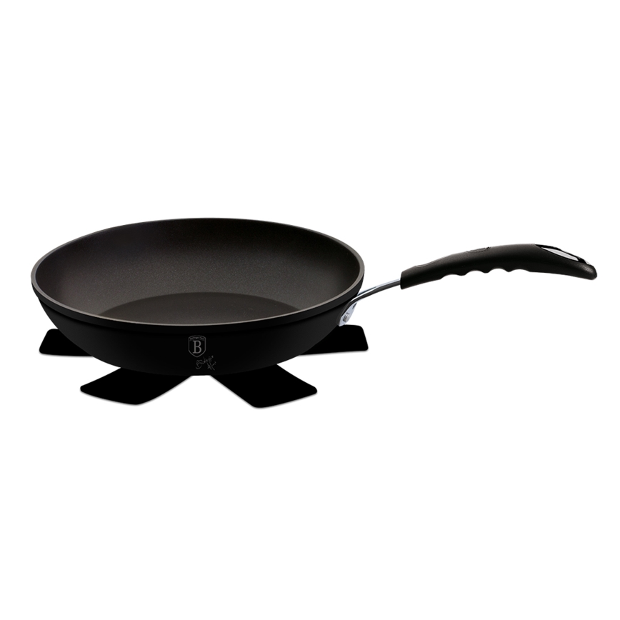BerlingerHaus - Pánev s titanovým povrchem 24 cm černá