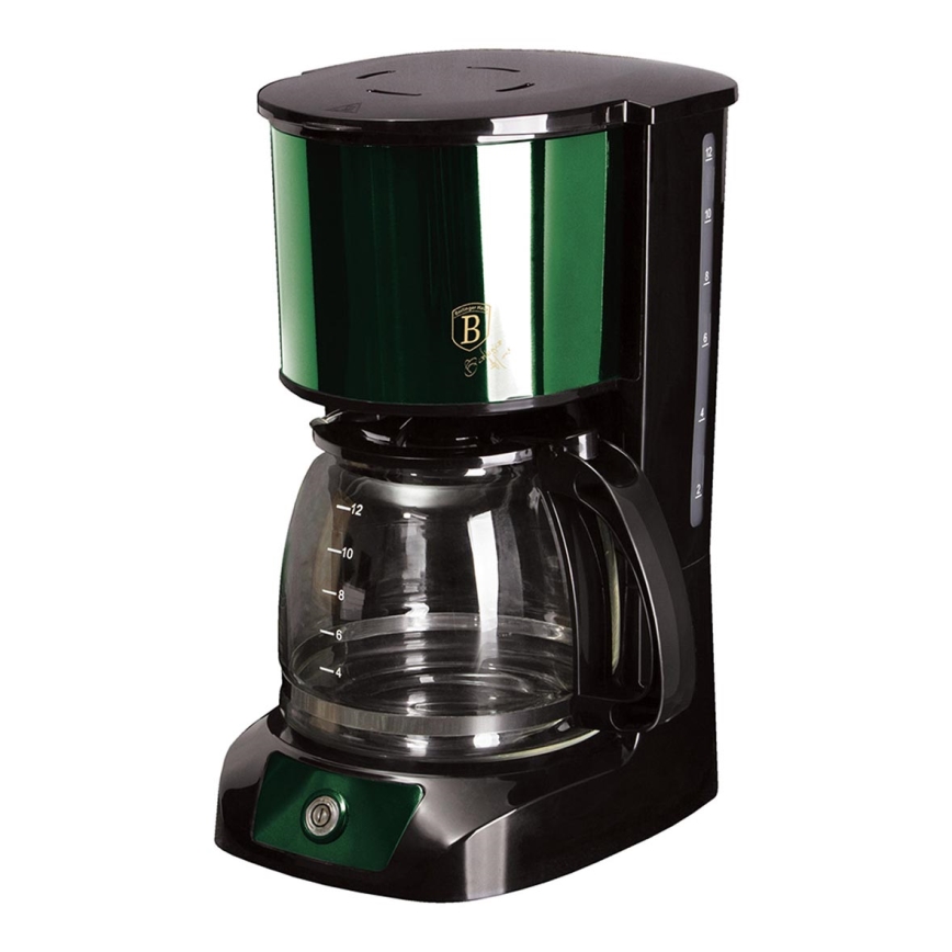 BerlingerHaus - Překapávací kávovar 1,5 l s uchováním teploty 800W/230V zelená