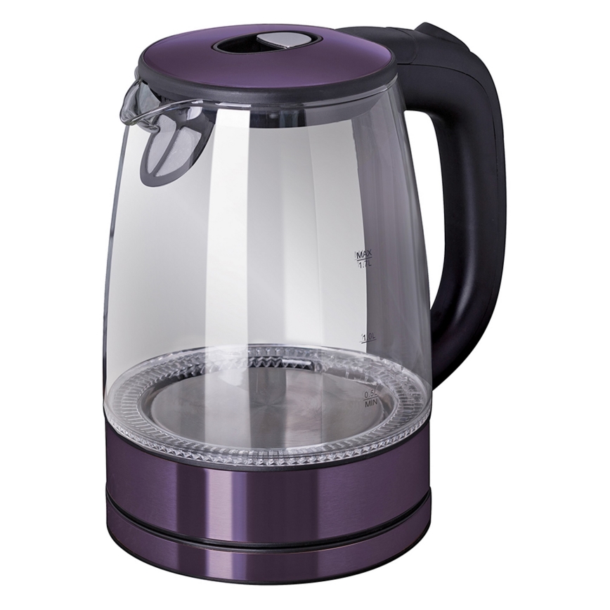 BerlingerHaus - Rychlovarná konvice 1,7 l 2200W/230V nerez/fialová
