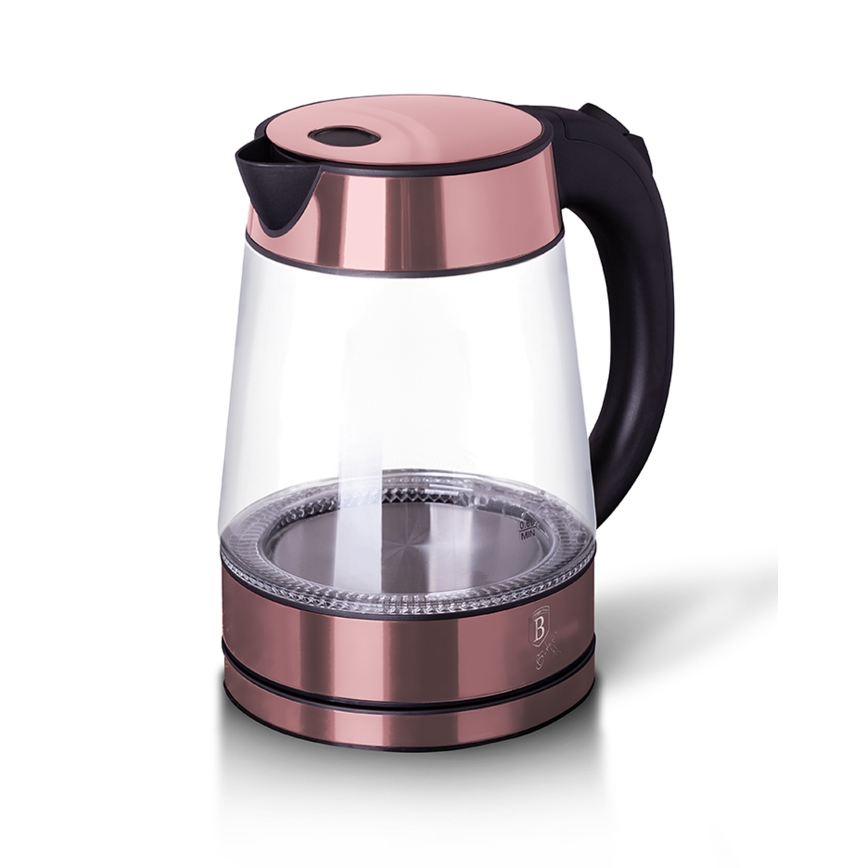 BerlingerHaus - Rychlovarná konvice 1,7 l 2200W/230V nerez/rose gold