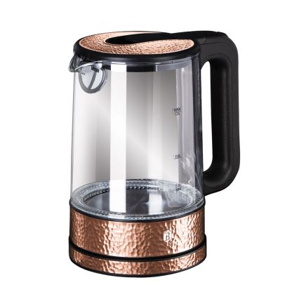 BerlingerHaus - Rychlovarná konvice 1,7 l 2200W/230V rose gold/nerez