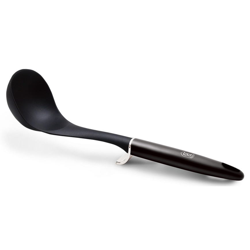 BerlingerHaus - Sada kuchyňského náčiní ve stojanu 7 ks černá