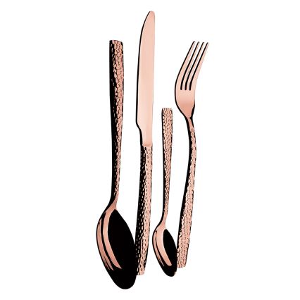 BerlingerHaus - Sada nerezových příborů 24 ks rose gold