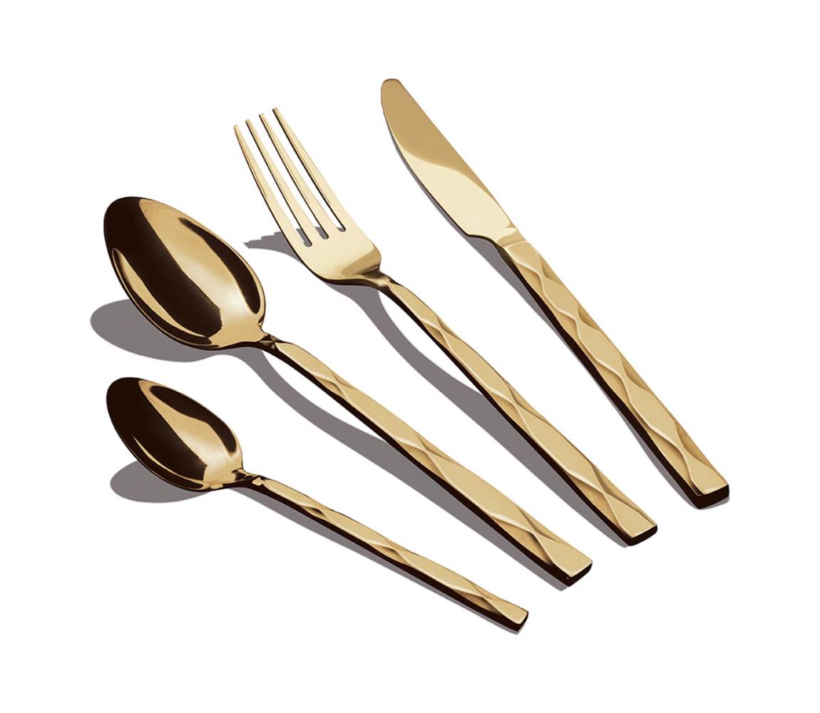 BerlingerHaus BerlingerHaus - Sada nerezových příborů 24 ks zlatá BH0108