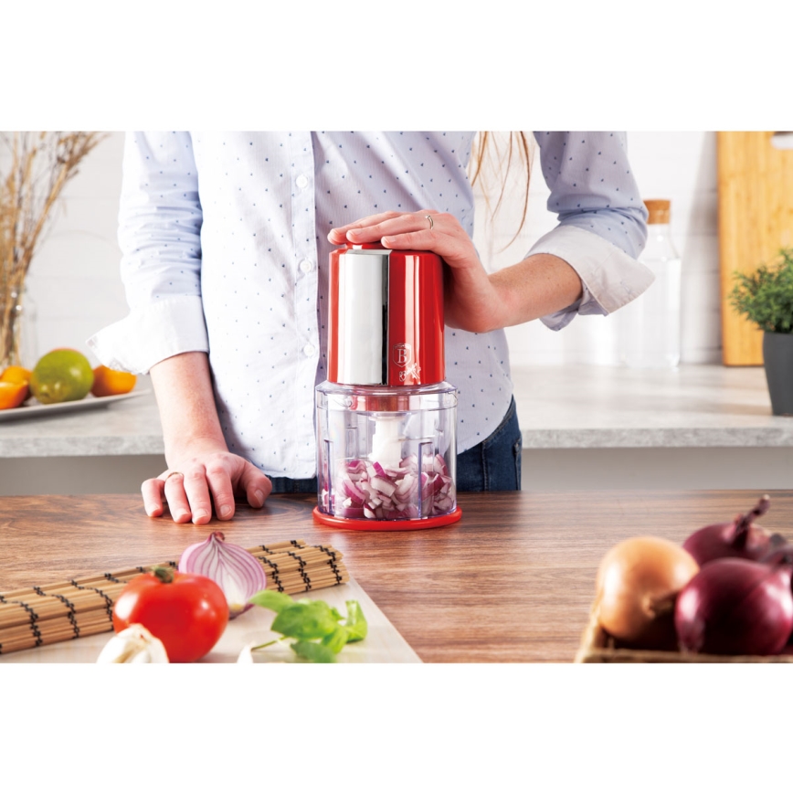 BerlingerHaus - Sekáček potravin 300W/230V červená
