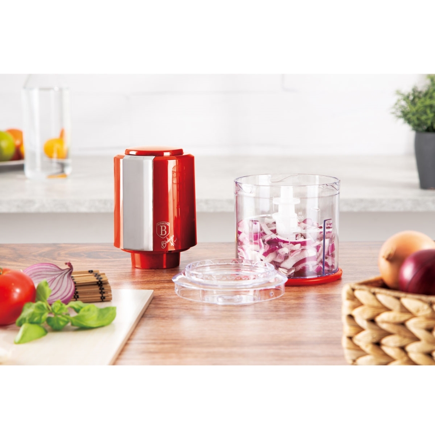 BerlingerHaus - Sekáček potravin 300W/230V červená