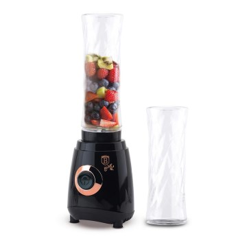BerlingerHaus - Smoothie mixér 250W/230V černá/rose gold