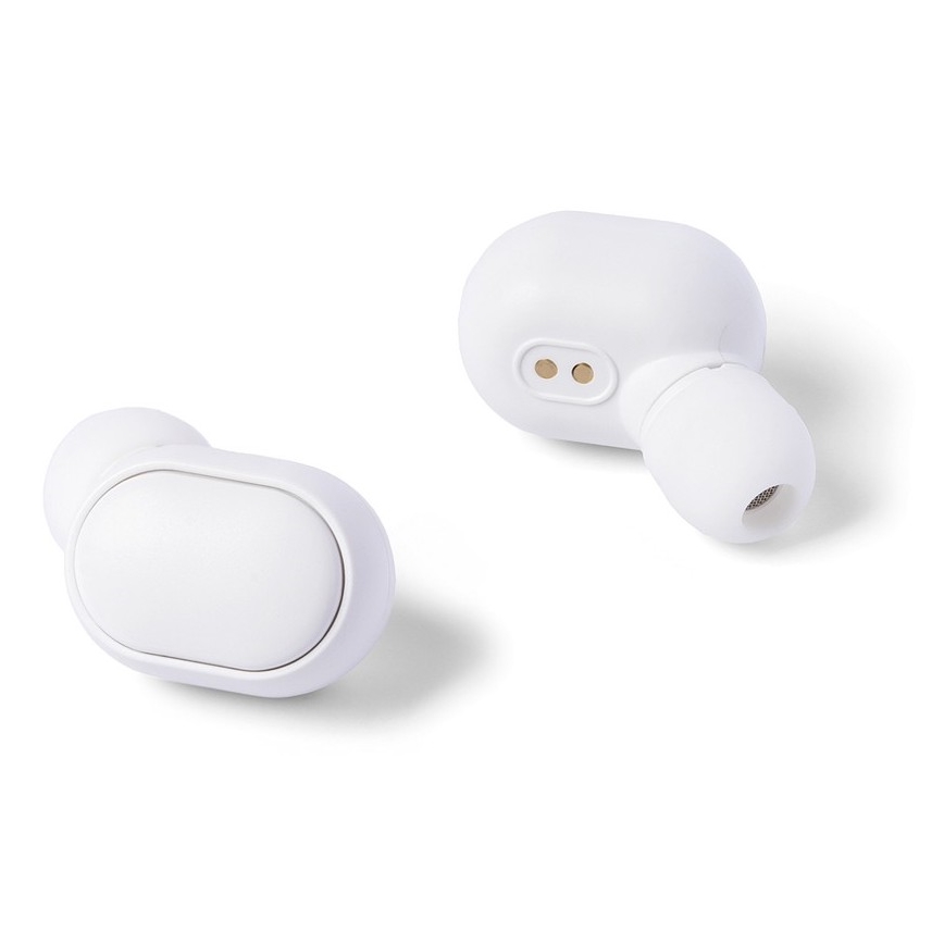Bezdrátová sluchátka Dots Basic IPX4 bílá