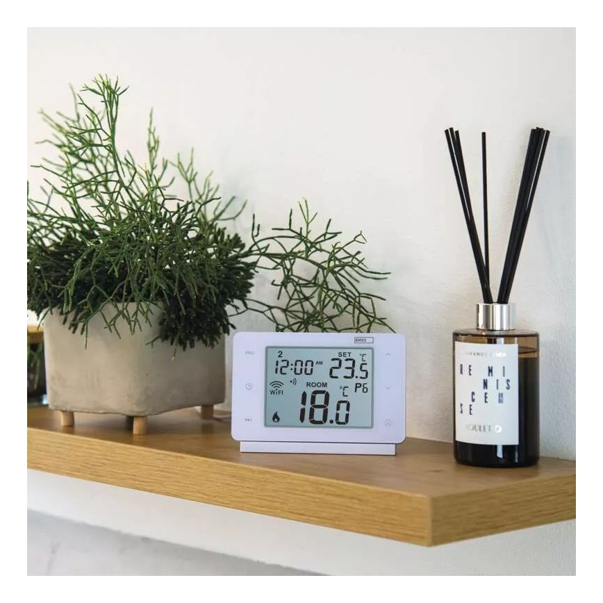 Bezdrátový digitální termostat GoSmart 230V/16A Wi-FI Tuya