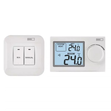Bezdrátový termostat 2xAAA