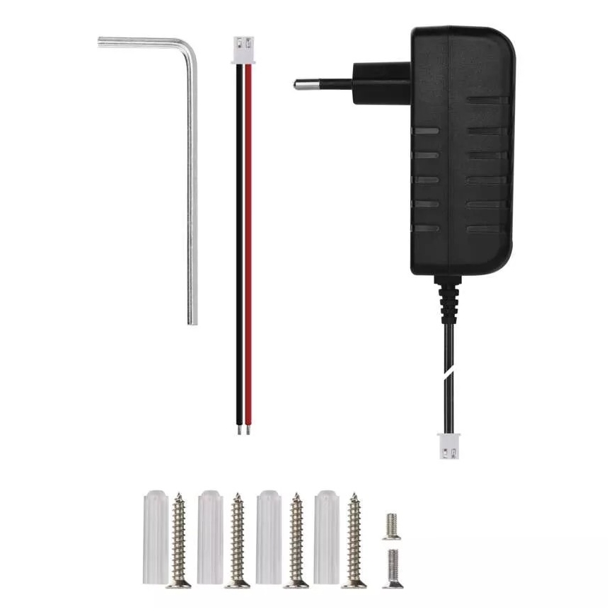 Bezdrátový videozvonek se senzorem pohybu GoSmart 12V 3xAA IP44 Wi-Fi Tuya