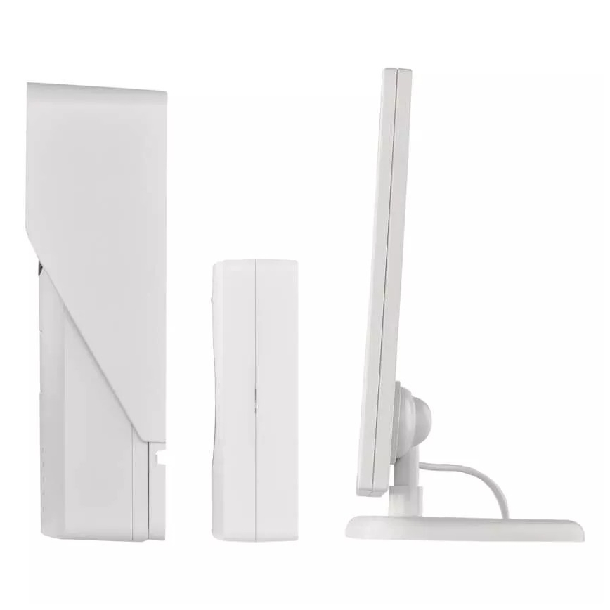 Bezdrátový videozvonek se solárním panelem GoSmart 4400 mAh 3xAA IP44 Wi-Fi Tuya