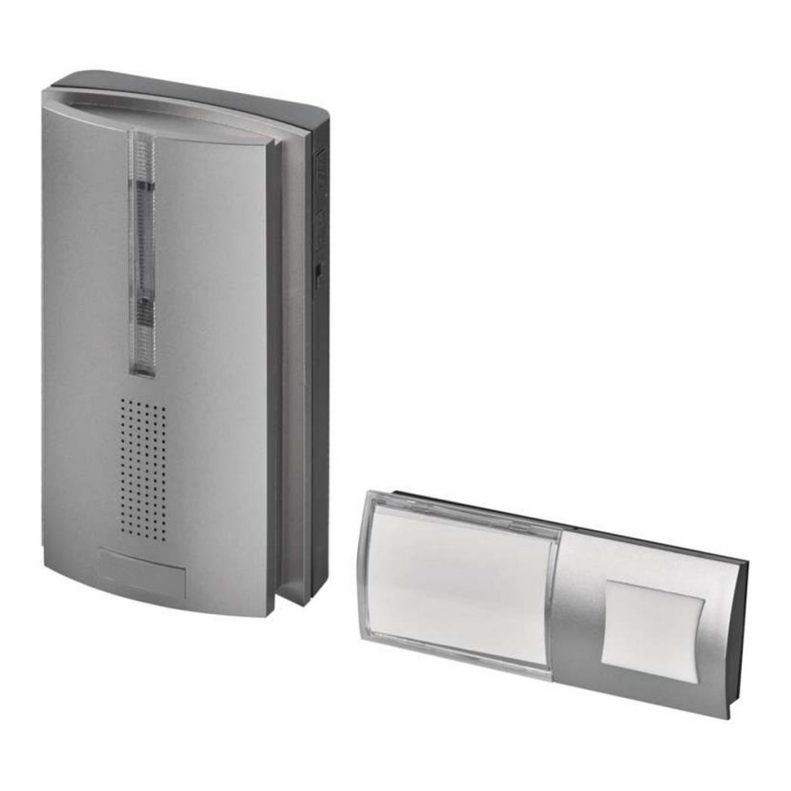 Bezdrátový zvonek 1xCR2032 + 3xAA