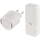 Bezdrátový zvonek do zásuvky 230V + 1xCR2032 bílá