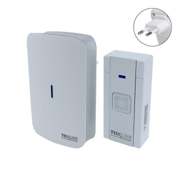 Bezdrátový zvonek do zásuvky BELL 230V bílá