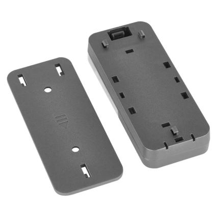 Bezdrátový zvonek do zásuvky GoSmart 230V + 1xCR2032 šedá Wi-Fi