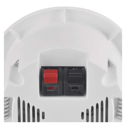 Bezdrátový zvonek vestavný 230V + 1xCR2032 bílá