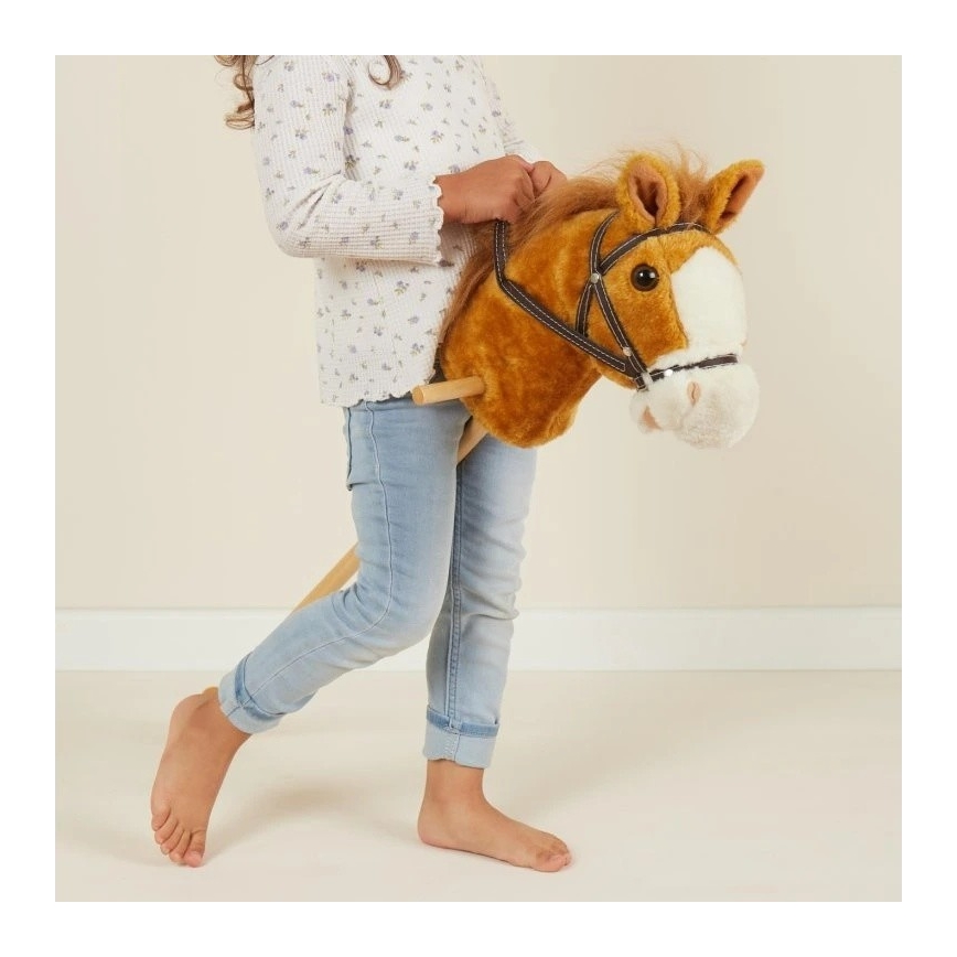 Bieco - Hobby horse BROWNIE koník