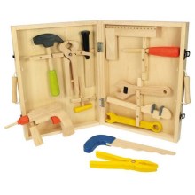 Bigjigs Toys - Dřevěný kufřík s nářadím