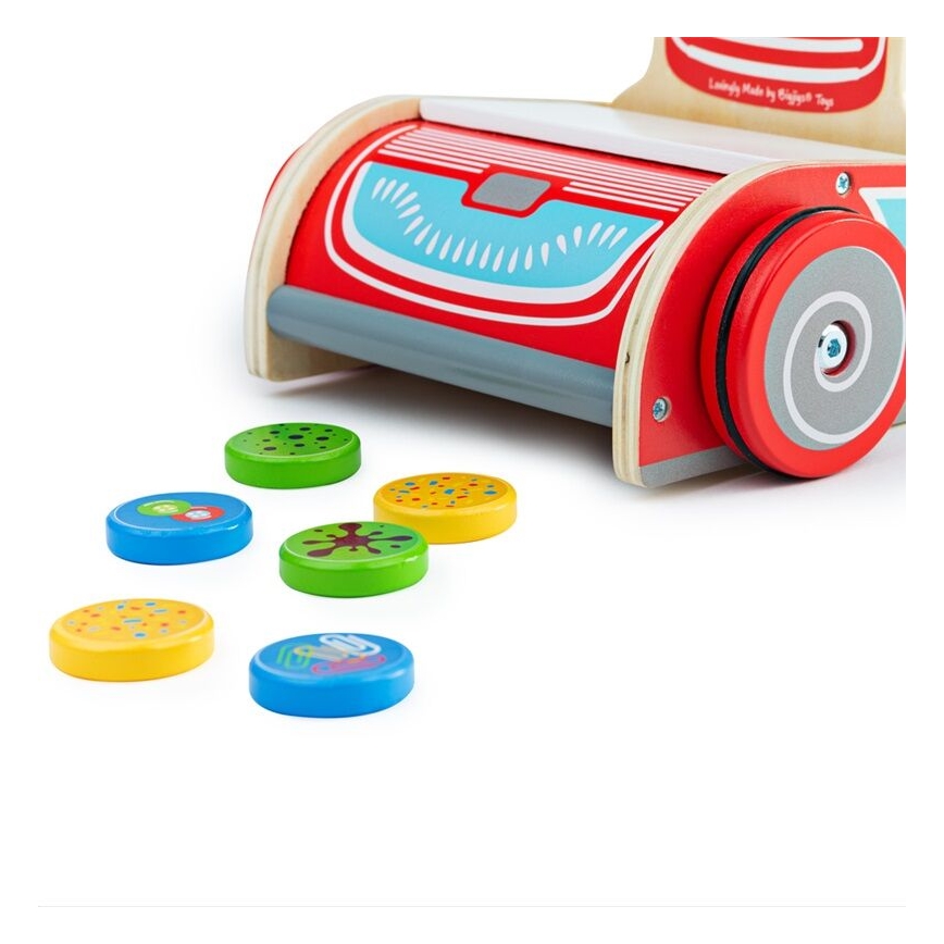 Bigjigs Toys - Tyčový vysavač