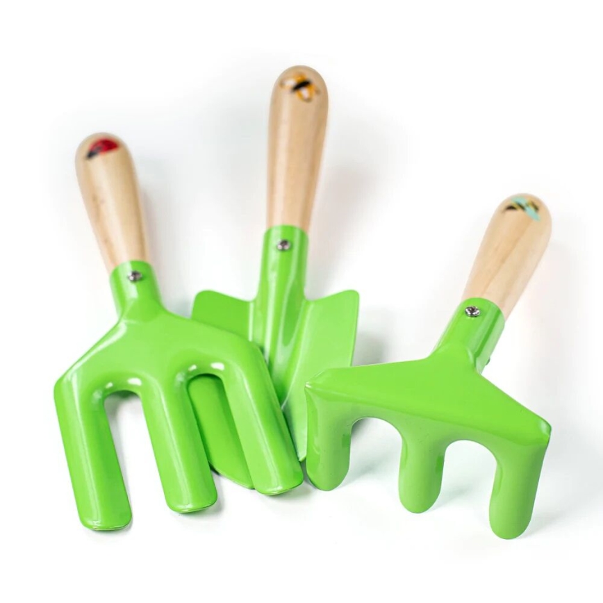 Bigjigs Toys - Zahradnický set v přepravce