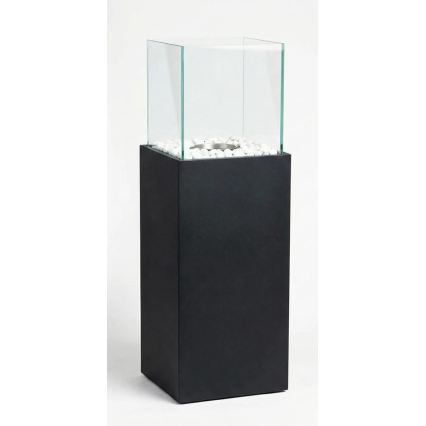 BIO krb ALICANTE 26,5x80,5 cm 2kW černá