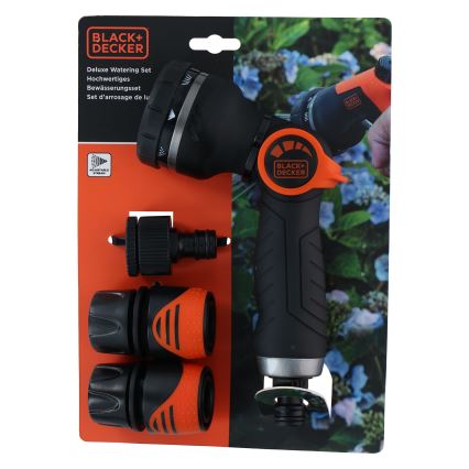 BLACK+DECKER - Zavlažovací pistole se 3 spojkami