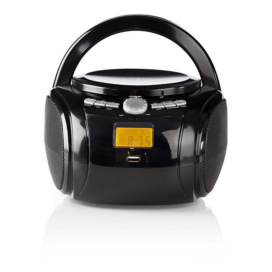 Bluetooth hudební přehrávač 9W/CD/FM/USB/Aux