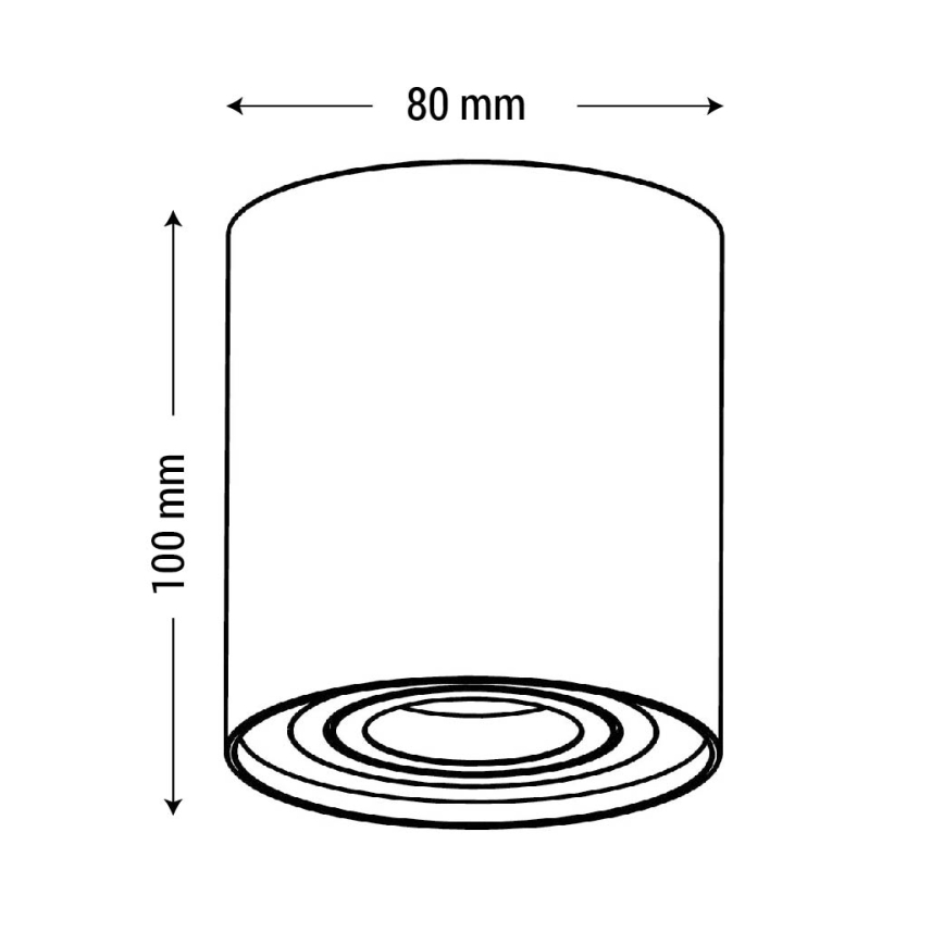 Bodové svítidlo 1xGU10/35W/230V