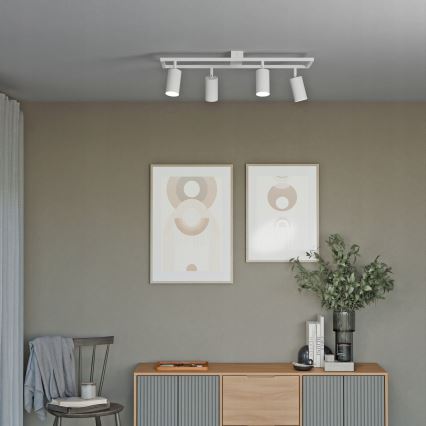 Bodové svítidlo 4xGU10/30W/230V bílá