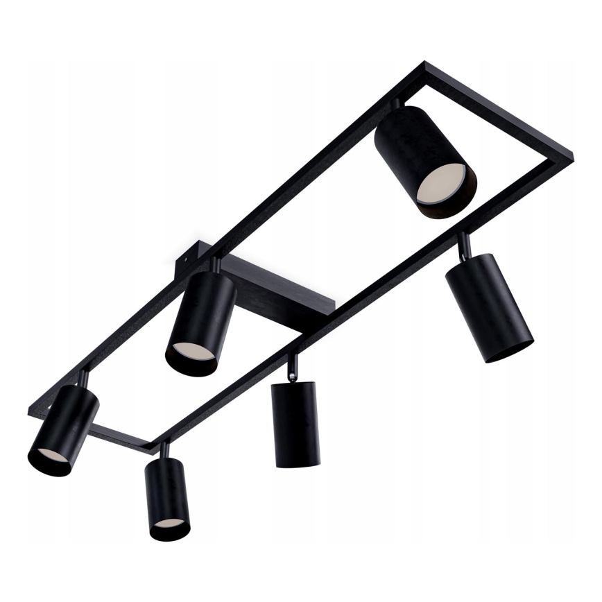 Bodové svítidlo 6xGU10/30W/230V černá