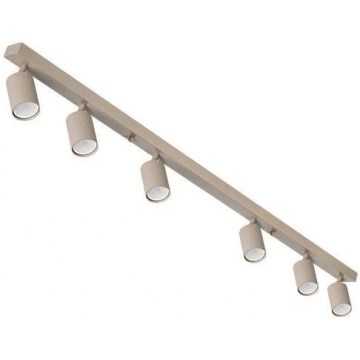 Bodové svítidlo 6xGU10/35W/230V béžová